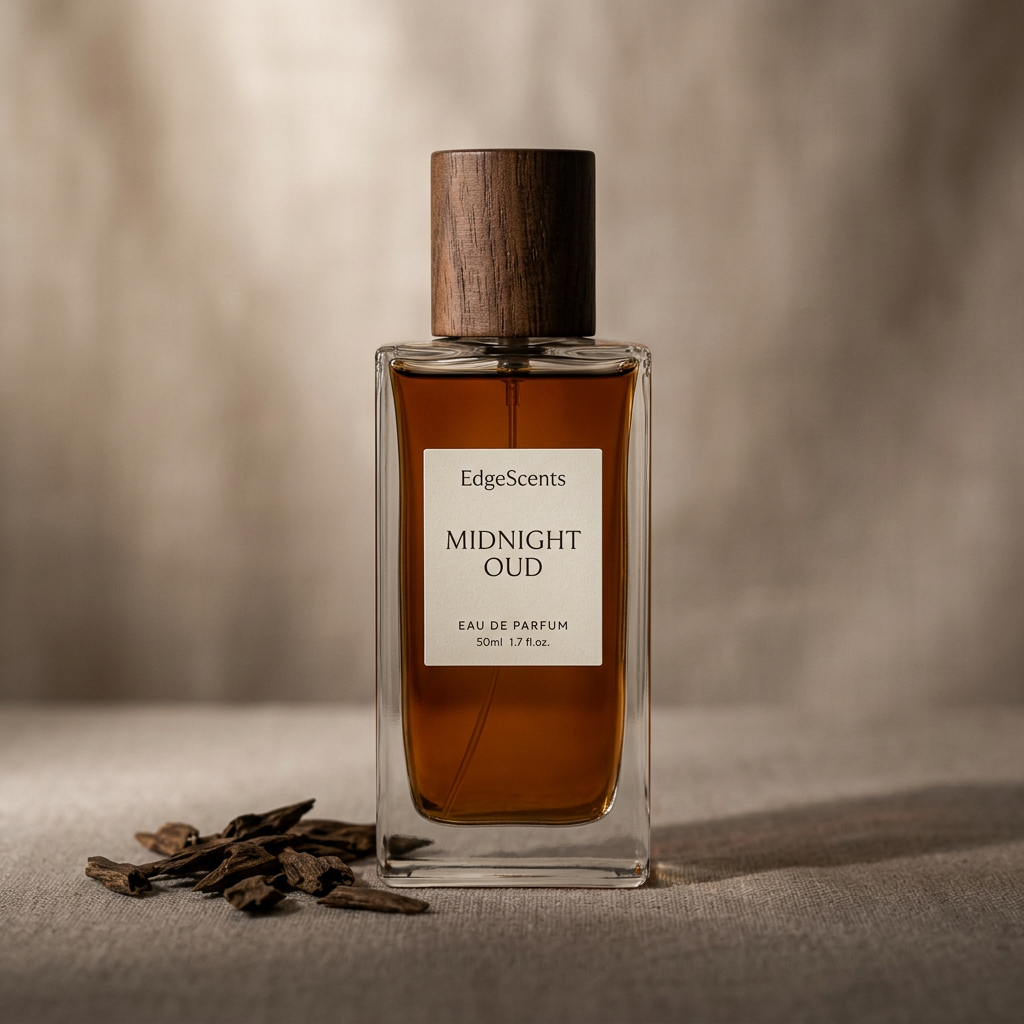 Midnight Oud fragrance bottle
